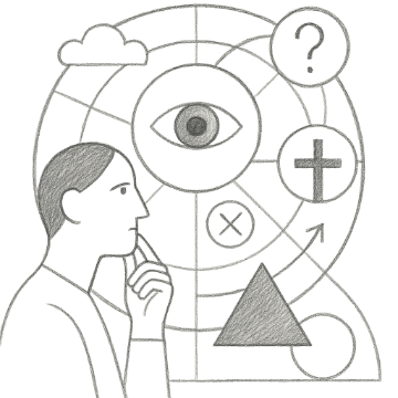 الإيمان ليس شعارًا، بل رحلة بحث وفهم. نرافق الباحثين في تجاوز الانتماء إلى جوهر الفهم — حيث يلتقي المنطق بالروح، ويصبح الشك طريقًا للتنقية، ويولد اليقين من السؤال لا من الهروب منه.