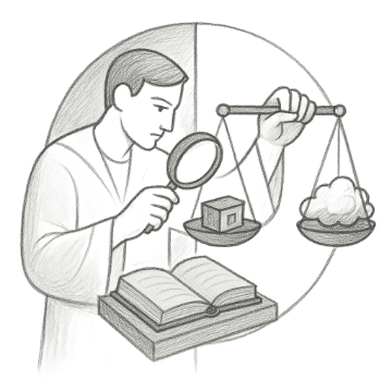 نجمع الأقوال — من النظريات العلمية إلى النصوص الدينية والشهادات التاريخية — ونختبرها تحت ضوء العقل. ما يصمد أمام الفحص يستحق التصديق، وما يسقط يعود إلى الوهم. فالحقيقة تُقاس بالبرهان لا بالاسم.